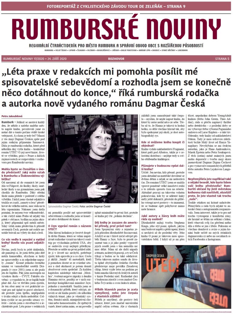 RUmburské noviny_rozhovor